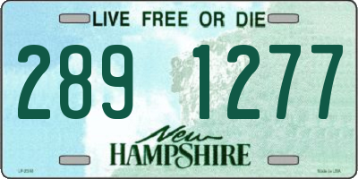 NH license plate 2891277