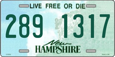 NH license plate 2891317
