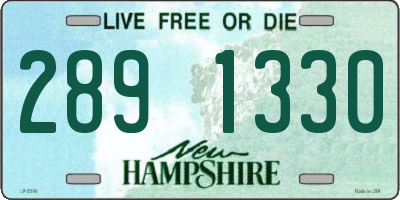 NH license plate 2891330