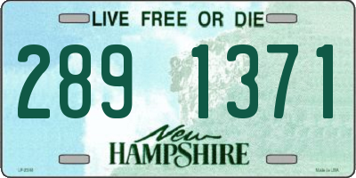 NH license plate 2891371