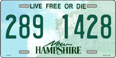NH license plate 2891428
