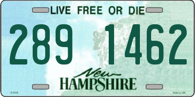 NH license plate 2891462