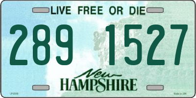 NH license plate 2891527