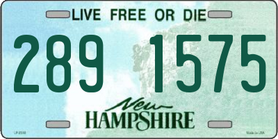 NH license plate 2891575