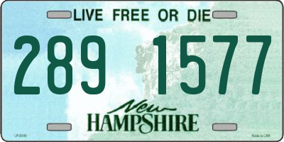 NH license plate 2891577