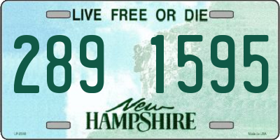 NH license plate 2891595