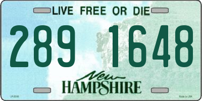 NH license plate 2891648