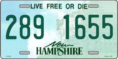 NH license plate 2891655