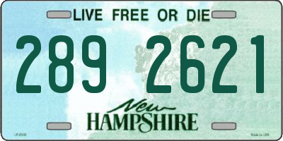 NH license plate 2892621