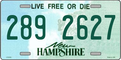 NH license plate 2892627