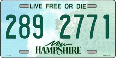 NH license plate 2892771