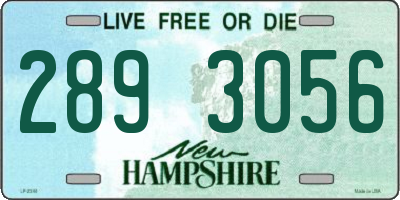NH license plate 2893056