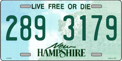 NH license plate 2893179