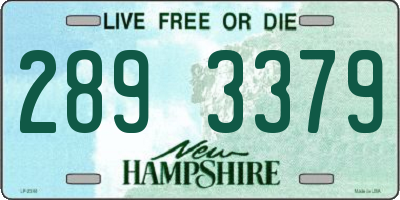 NH license plate 2893379