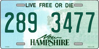 NH license plate 2893477