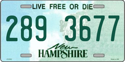 NH license plate 2893677