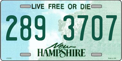 NH license plate 2893707