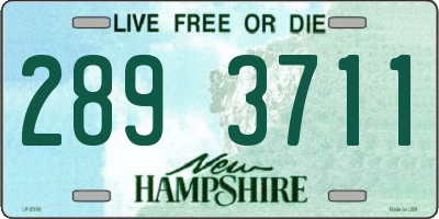 NH license plate 2893711