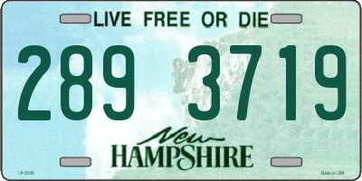 NH license plate 2893719