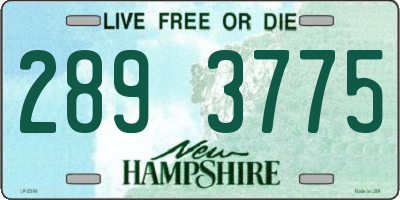 NH license plate 2893775