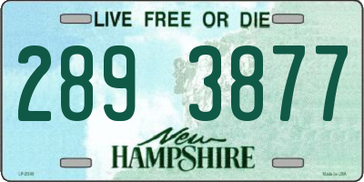 NH license plate 2893877