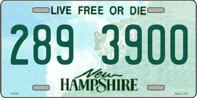 NH license plate 2893900