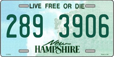 NH license plate 2893906