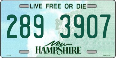 NH license plate 2893907