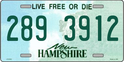 NH license plate 2893912