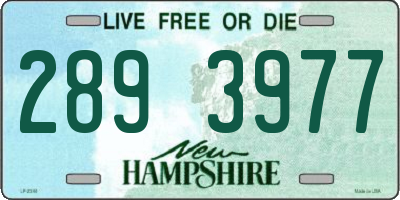 NH license plate 2893977