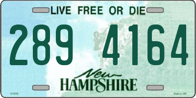 NH license plate 2894164