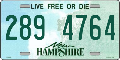 NH license plate 2894764