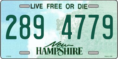 NH license plate 2894779