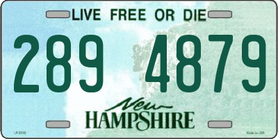 NH license plate 2894879