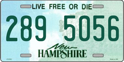 NH license plate 2895056