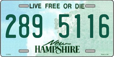 NH license plate 2895116