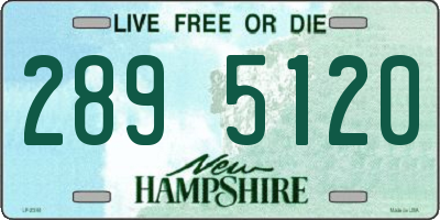 NH license plate 2895120