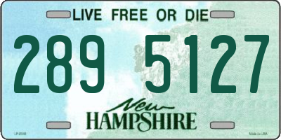 NH license plate 2895127
