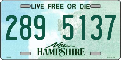 NH license plate 2895137