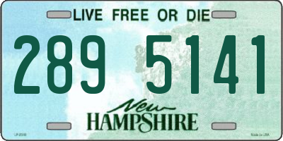 NH license plate 2895141