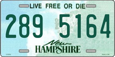 NH license plate 2895164