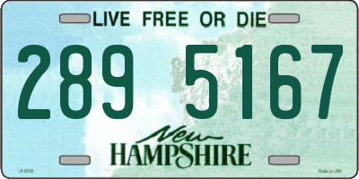 NH license plate 2895167