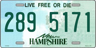 NH license plate 2895171