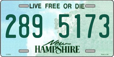 NH license plate 2895173