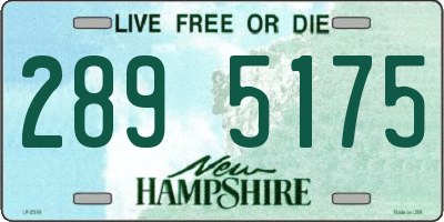NH license plate 2895175