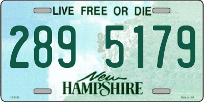 NH license plate 2895179