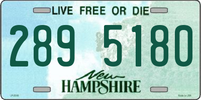 NH license plate 2895180