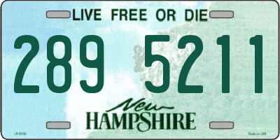 NH license plate 2895211