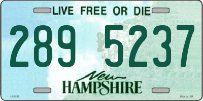 NH license plate 2895237