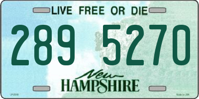 NH license plate 2895270
